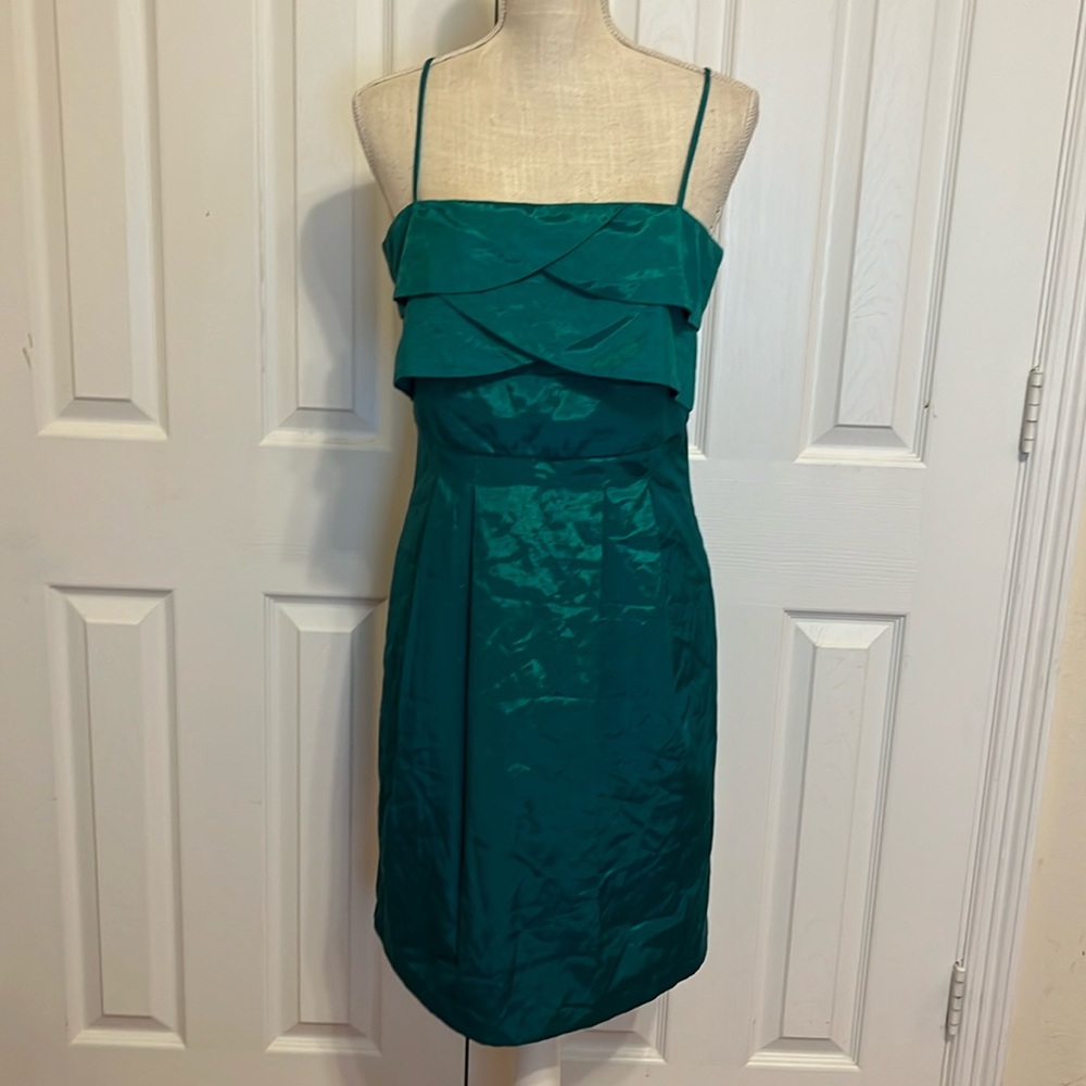 Green Strappy Mini Dress by Diez + Uno 11:11/ Size 6